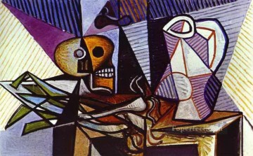 peasant life Painting - Still Life 1945 Pablo Picasso